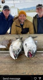 Salmon fishing with Captain Bill Divens