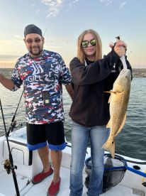 Fishing at Calaveras Lake San Antonio 