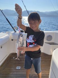 Our youngest fisherman:)
