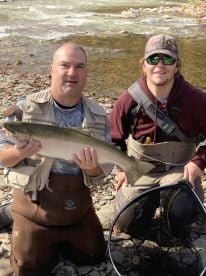 Made a first-timer a lifetime steelheader!