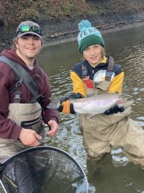 Made a first-timer a lifetime steelheader!