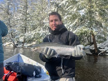 Steelhead drift with King David