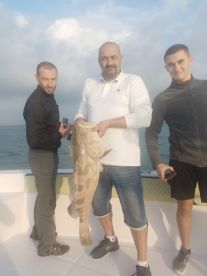 Agréable pêche en mer