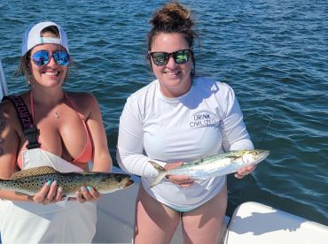 Capt Mike is amazing and his boat is spacious!