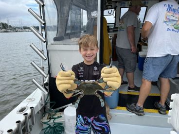 Half day crabbing with. Captain Steve
