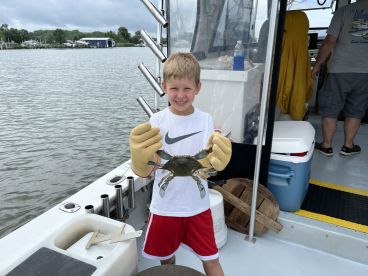 Half day crabbing with. Captain Steve