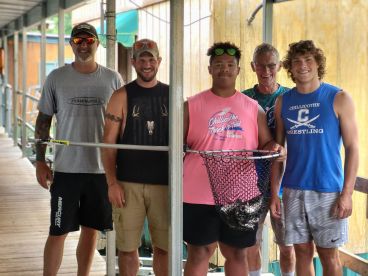 Fishing trip with Phillip