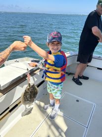 Afternoon fishing with family