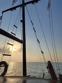 A wonderful leisurely trip of fishing and swimming. 