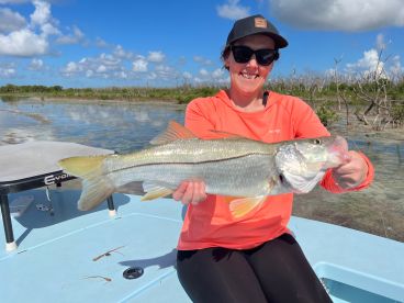 Great day sight casting Everglades, Flamingo flats with Uly