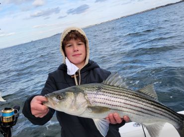 A boat full of Stripers!
