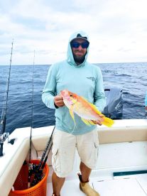 One rare catch of the day along with many others.