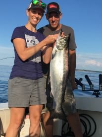 5 hr on Lake Ontario w/Brian