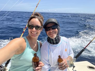 Honeymoon fishing trip