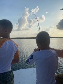 Black drum fishing with Captain Chris