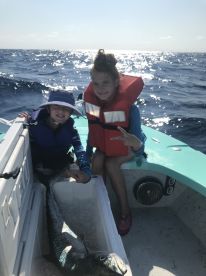 Kids were so excited catching the \