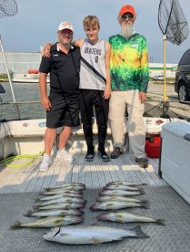 Walleye fishing trip