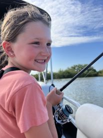 Great evening fishing with family!