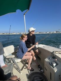 He\u2019s now our fishing guy!