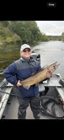 Great experience learning to salmon fish at tippy dam