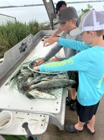 Great morning fishing on Clear Lake