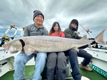 Sturgeon fishing