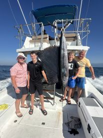 Huge sailfish great day!!!