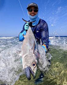 Absolute blast fishing from shore