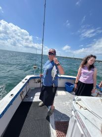 Wonderful fishing trip and wonderful captain! 