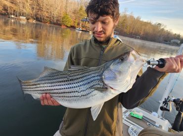 On stripers immediately.