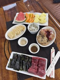 Great captain and crew