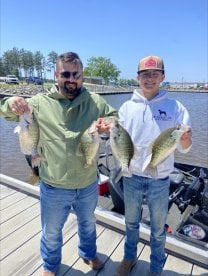 Crappie fish but not a crappie trip
