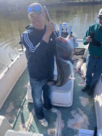 Was there early and waiting for us, caught our limit!!!