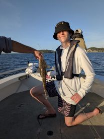 Great day with Ian on Port Stephens