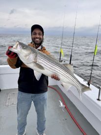 Great Crew and Caught Six Stripers